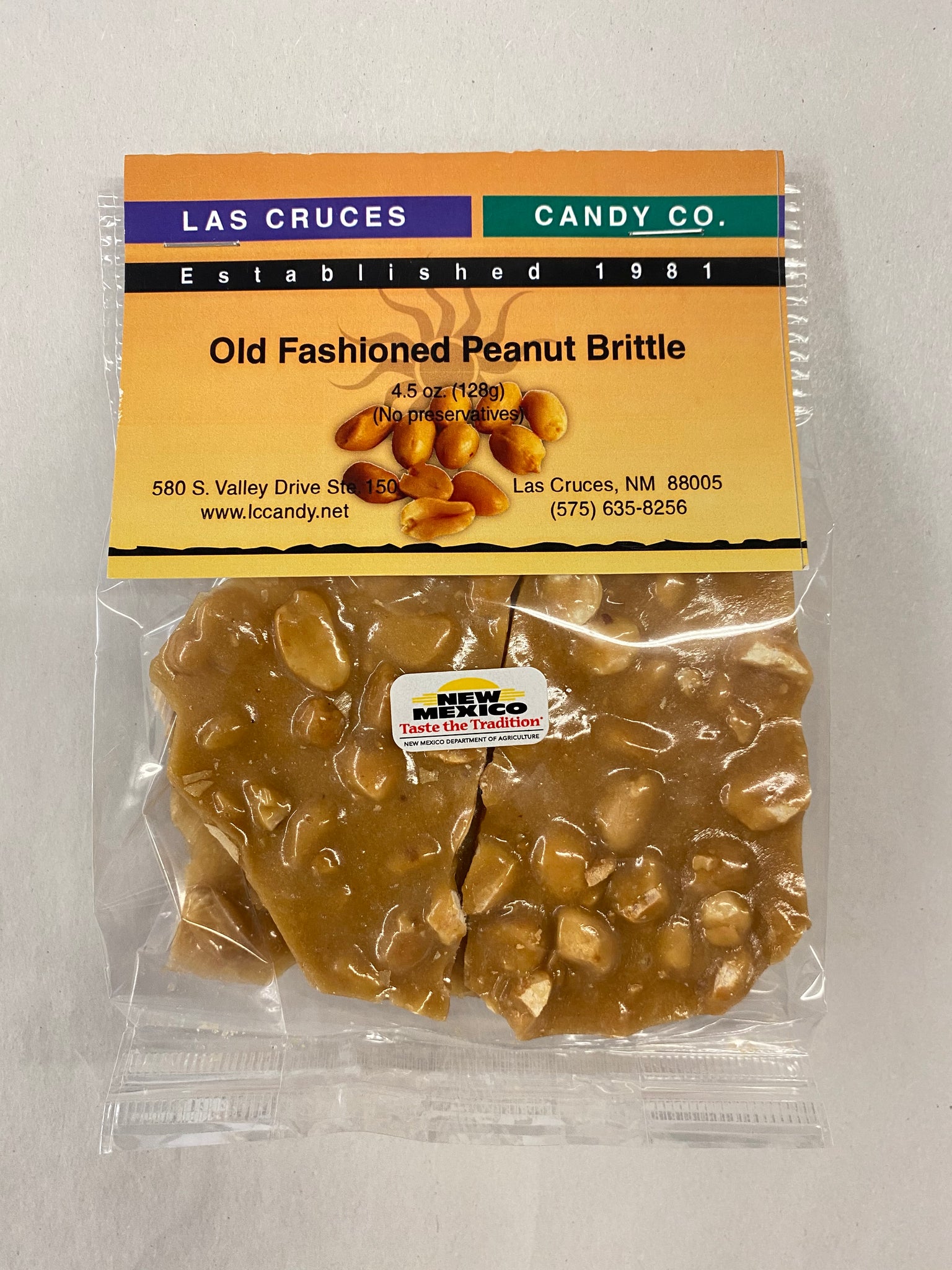 Old Fashioned Peanut Brittle