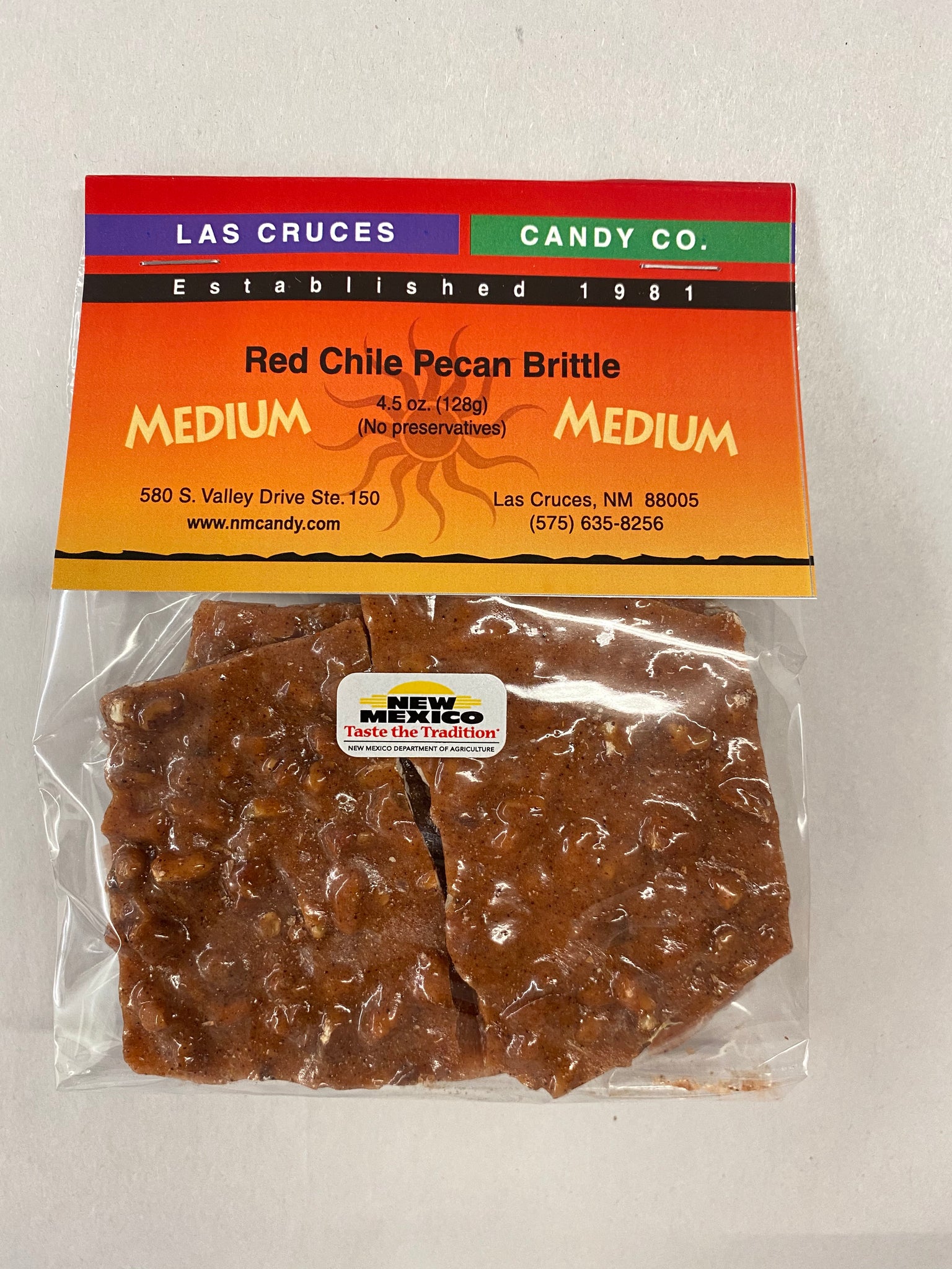 Red Chile Pecan Brittle